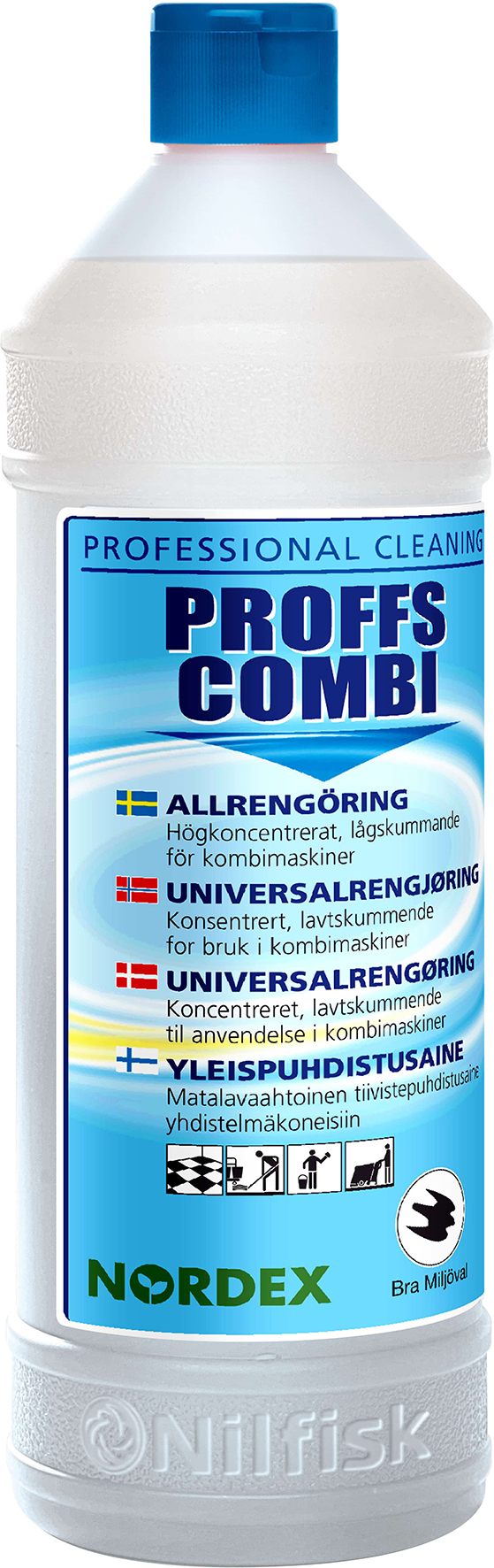 Rengöringsm Proffs Combi 1l