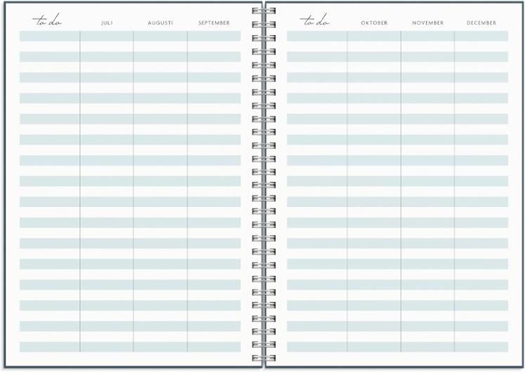Kalender Life Planner To Do 26/27
