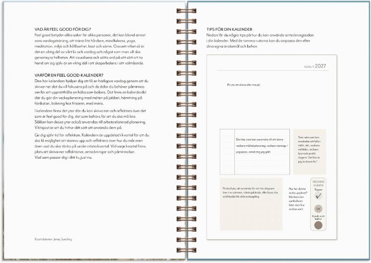 Kalender Life Planner Feel good 26/27