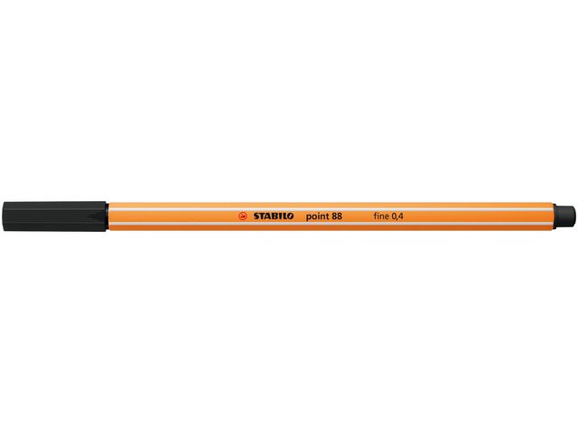 Fineliner STABILO Point 88 svart