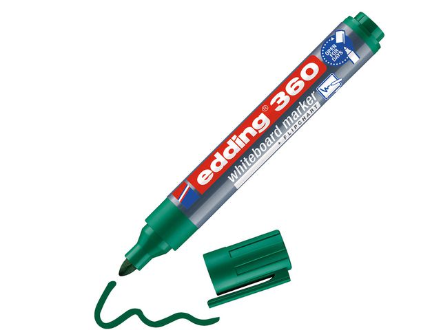 Whiteboardpenna EDDING 360 grön