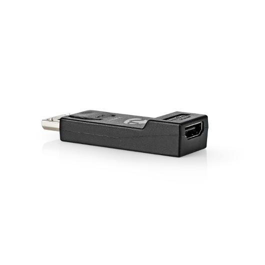 Adapter NEDIS DP-HDMI hona svart