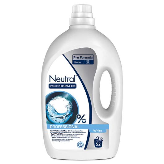 Tvättmedel NEUTRAL Pro F. White 2,6L