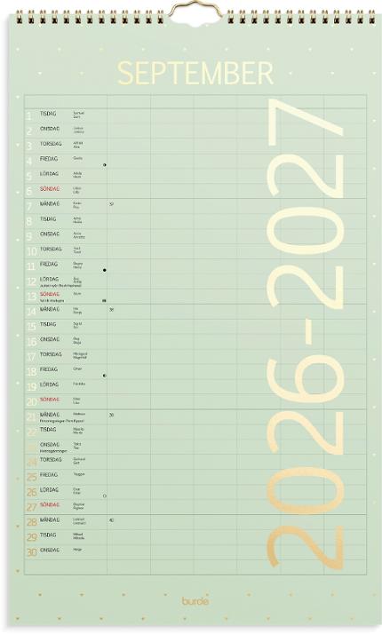 Familjekalender Color 26/27