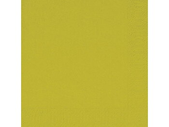 Servett 3-lags 33x33cm kiwi 125/fp