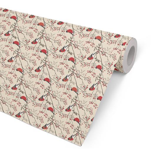 Julpapper Domherre 57cmx154m