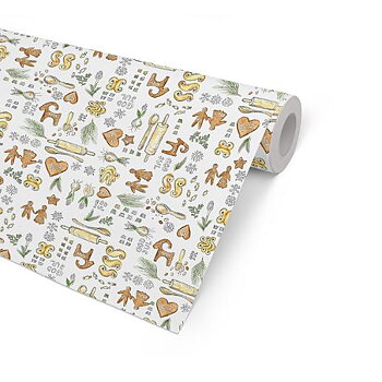 Julpapper CULT Lusse 38cmx165m