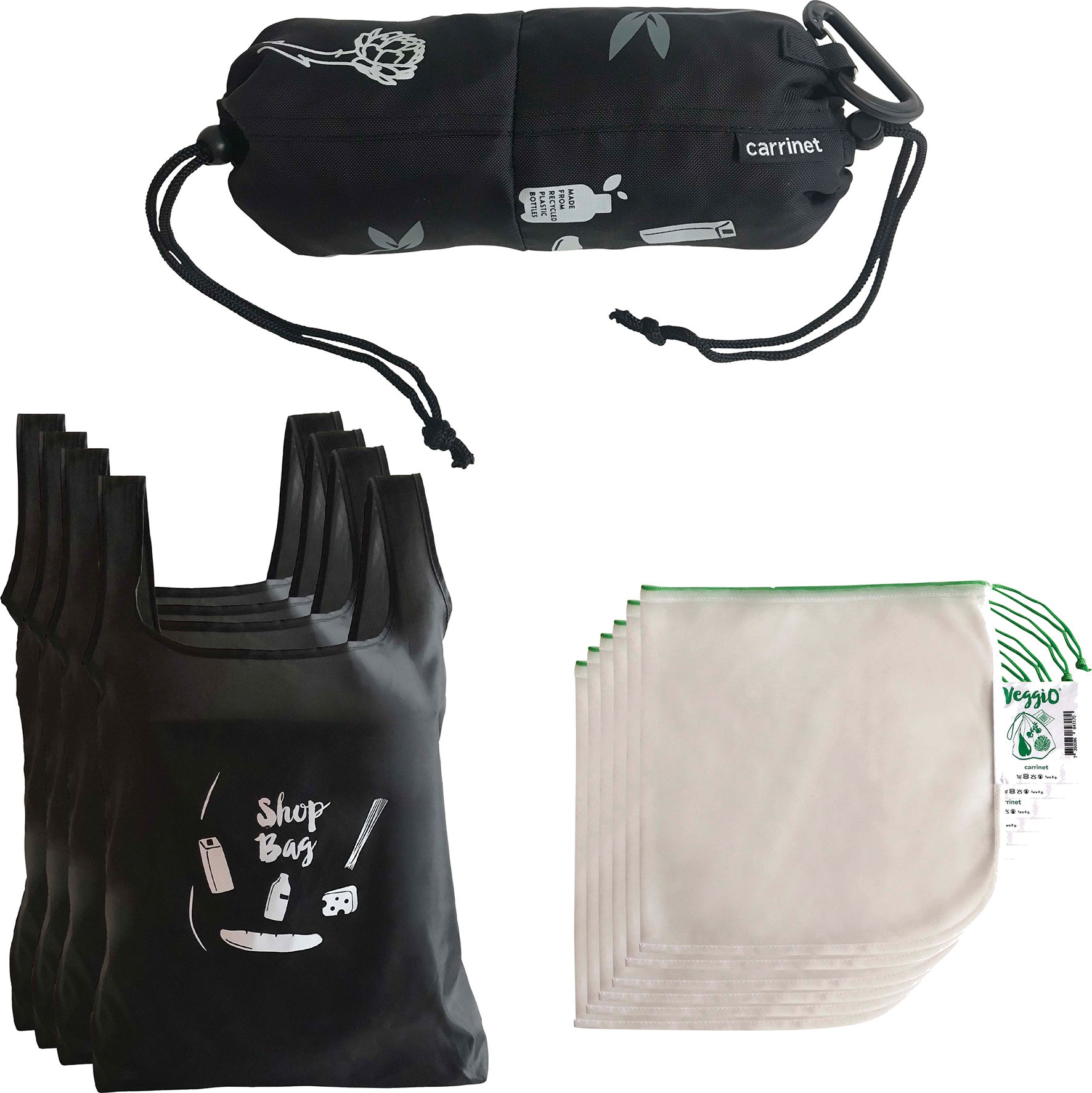 Shopping-Set Svart