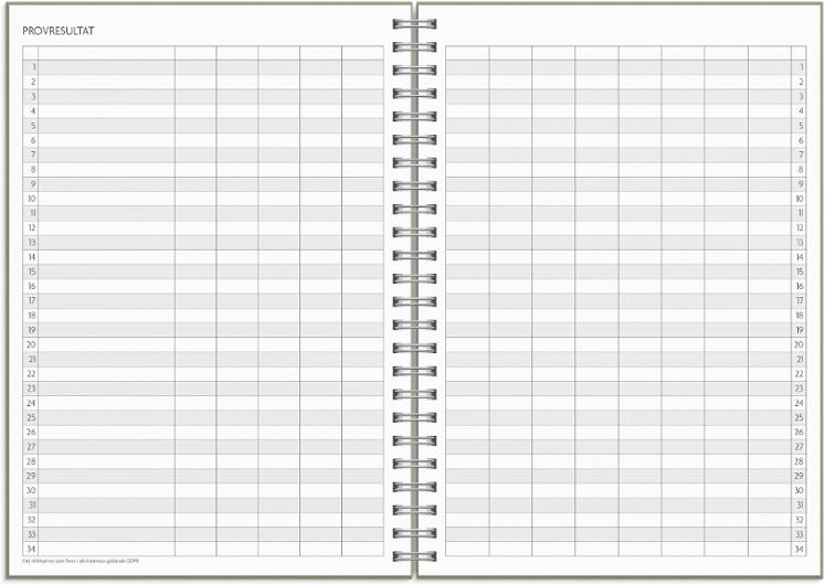 Kalender Study Story A5 blad 26/27