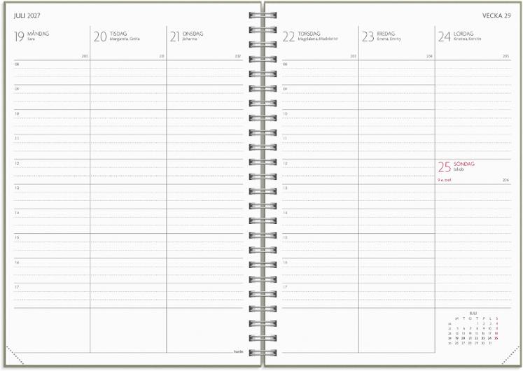 Kalender Study Story A5 blad 26/27