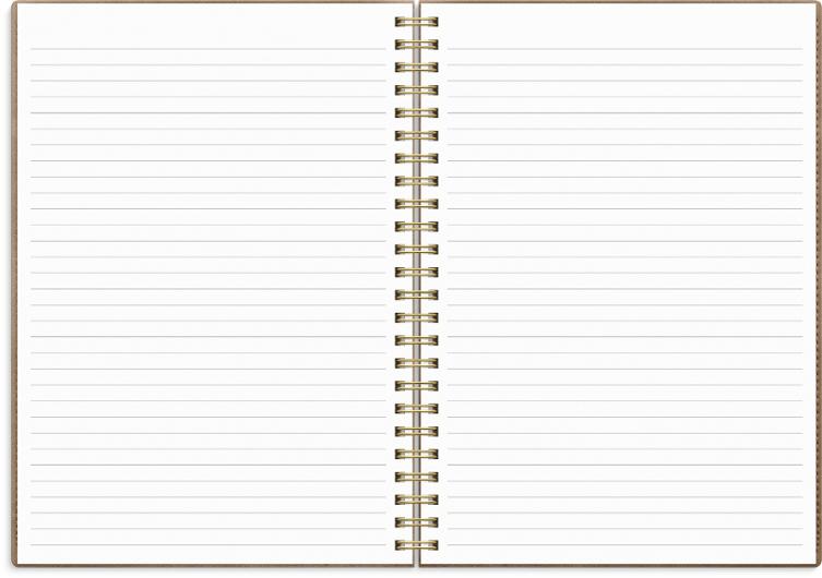 Kalender Study Twist A5 mocca 26/27