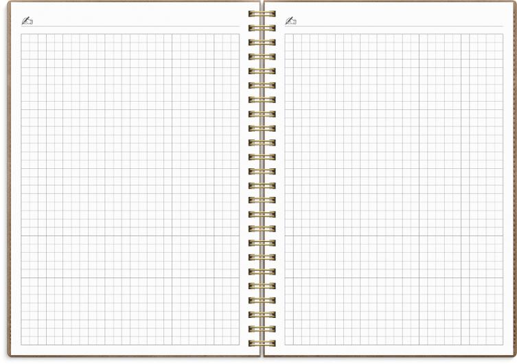 Kalender Study Twist A5 mocca 26/27