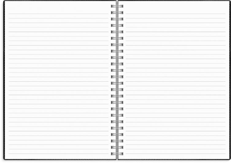 Kalender Study Twist A5 svart 26/27