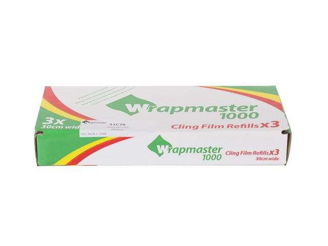 Plastfolie PVC Wrapmaster 1000 30cmx100m
