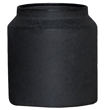 Kruka Milkman Ø 14 cm H 16 cm svart