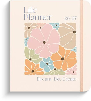 Kalender Life Planner Flowers A5 26/27
