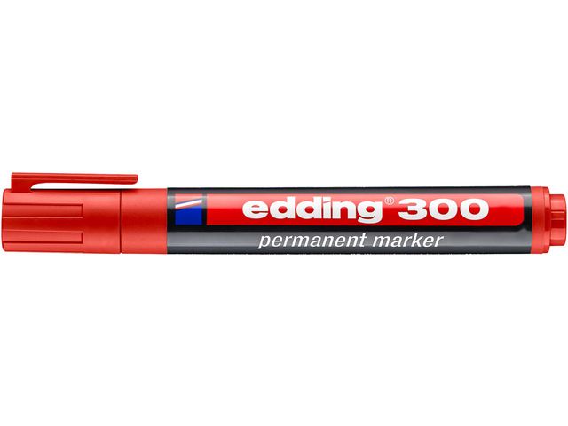 Märkpenna EDDING 300 röd