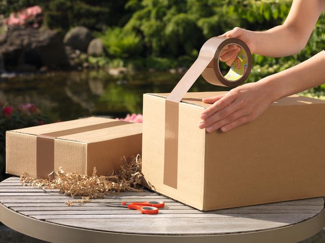 Packtejp Tesa 66 m x 50 mm 65 my Brun