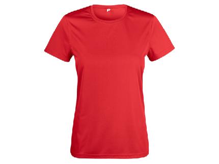 T-shirt funk CLIQUE 029039 dam röd M