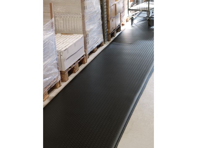 Ståmatta YOGA WEARBOND 91x200 cm svart