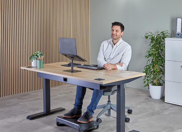 Laptopstativ FELLOWES Alumia Desk svart