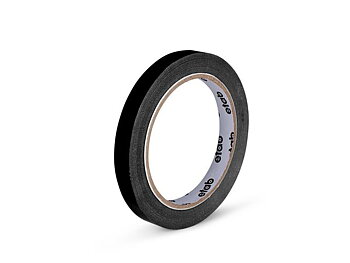 Tejp märk PVC 9mmx66m svart