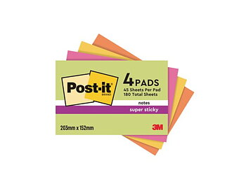Notes POST-IT SS Meeting Note 203x152mm