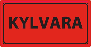 Varningsetikett Kylvara 1000rl