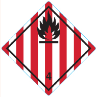 FGE 4.1 Flammable Solid 250/rl