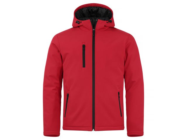 Softshelljacka Padded CLIQUE röd XS