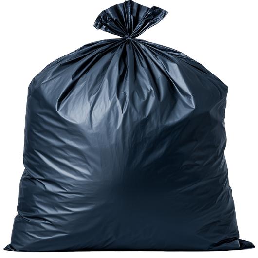 Plastsäck LD Mono R100 240L 60my sv10/rl