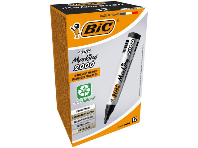 Märkpenna BIC Eco 2000 svart