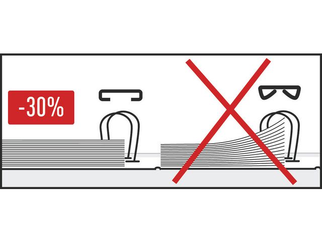 Häftapparat LEITZ 5523 FC 40 ark svart