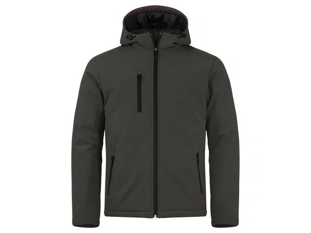 Softshelljacka Padded CLIQUE mörkgrå XS