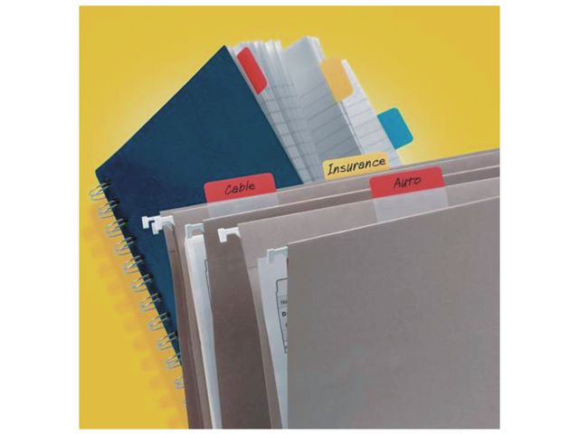 Index POST-IT stark 38x51 b/g/r/g 24/fp