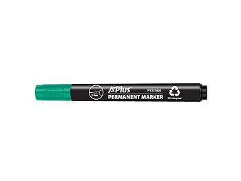 Märkpenna A PLUS eco rund 1-3mm grön