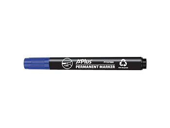 Märkpenna A PLUS eco sned 1-5mm blå