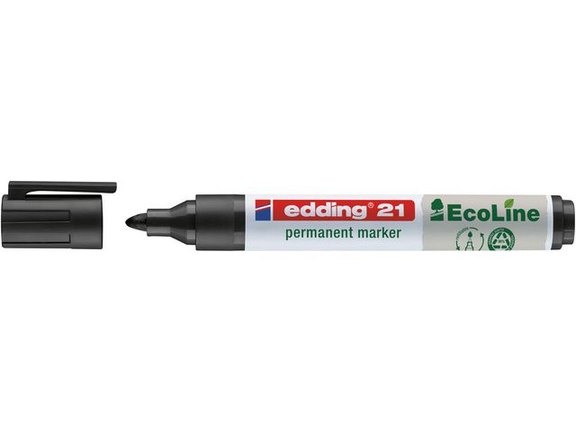 Märkpenna EDDING Ecoline 21 svart