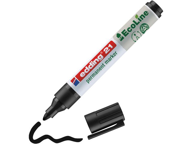Märkpenna EDDING Ecoline 21 svart