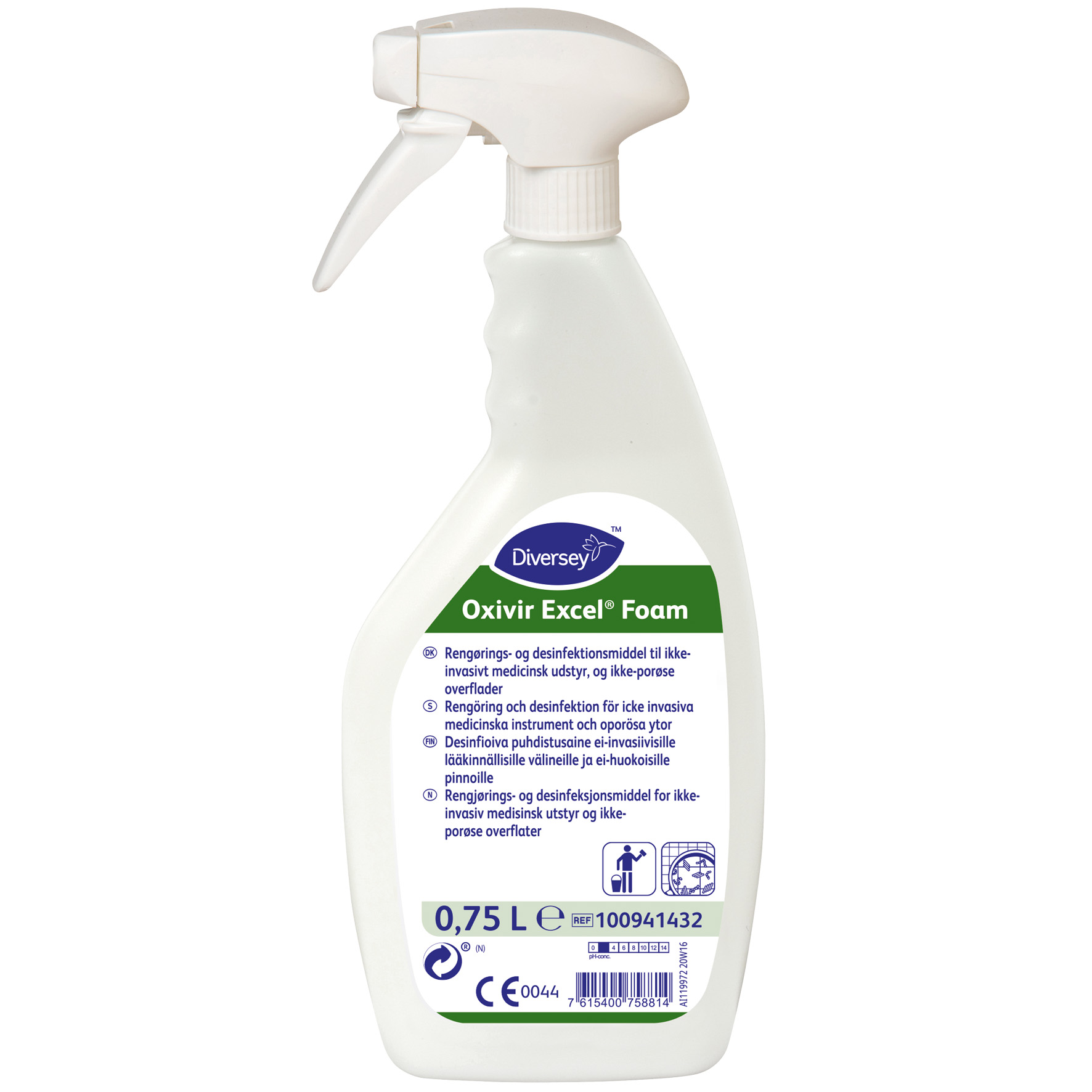 Rengöringsmedel Oxivir 0,75L
