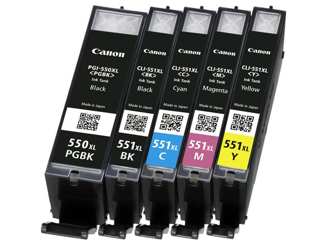 Bläck Canon CLI-551XL GY grå