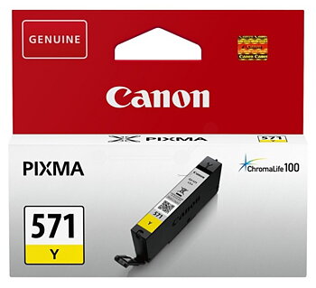 Bläck Canon CLI-571Y Gul
