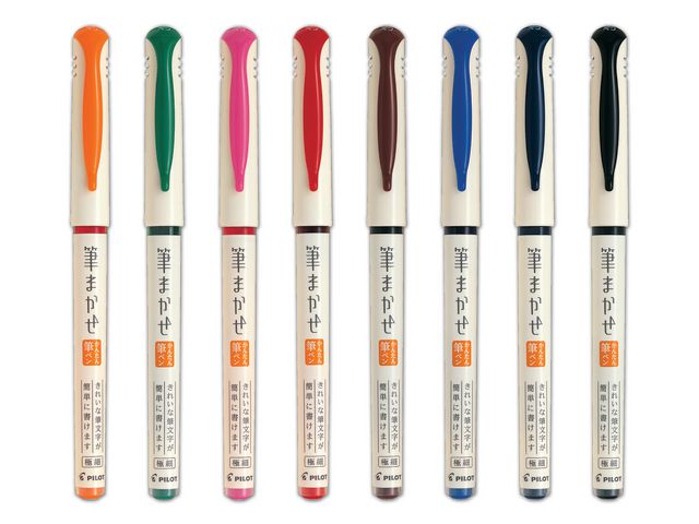 Fineliner PILOT Brush pen svartblå