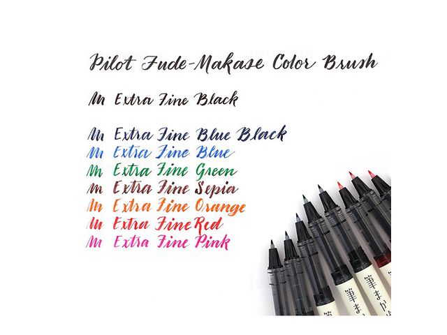 Fineliner PILOT Brush pen gr&ouml;n