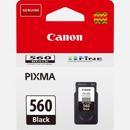 Bläck Canon CRG PG-560 svart