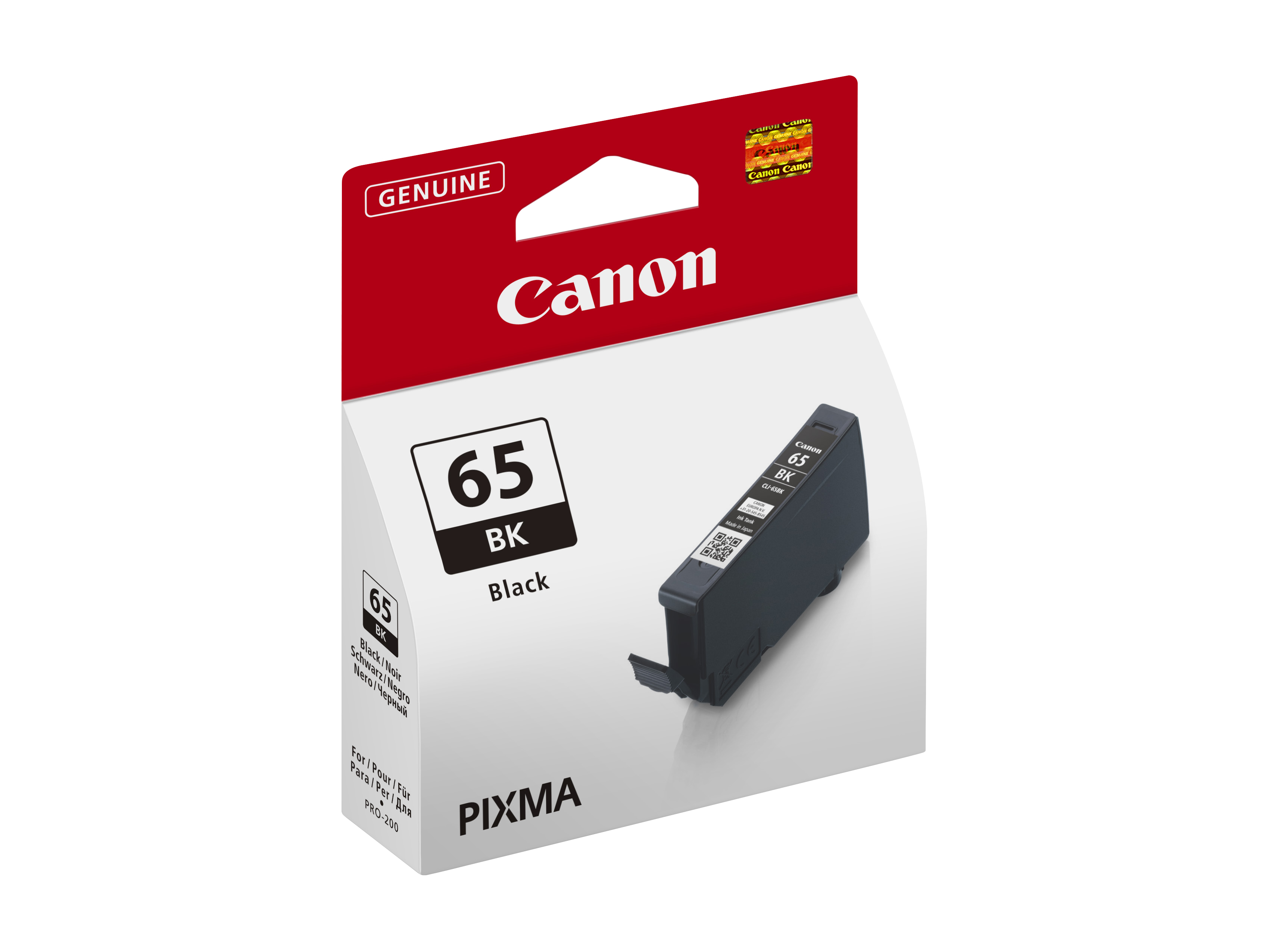 Bläckpatron Canon CLI-65 BK Svart