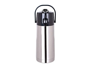 Termos COFFEE QUEEN pump M 2,2L rostfri