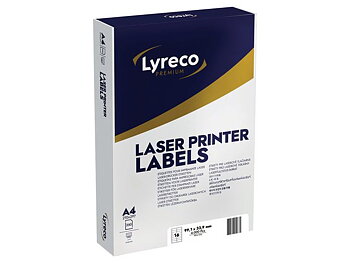 Etikett LYRECO 99,1x33,9mm 4000/fp