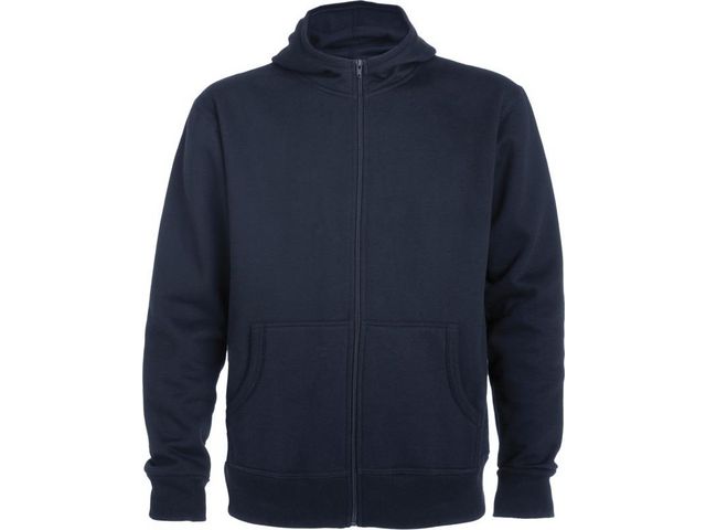 Hoodie zip ROLY Montblanc uni marin 3XL