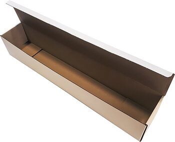 Affischlåda 720x120x120mm vit